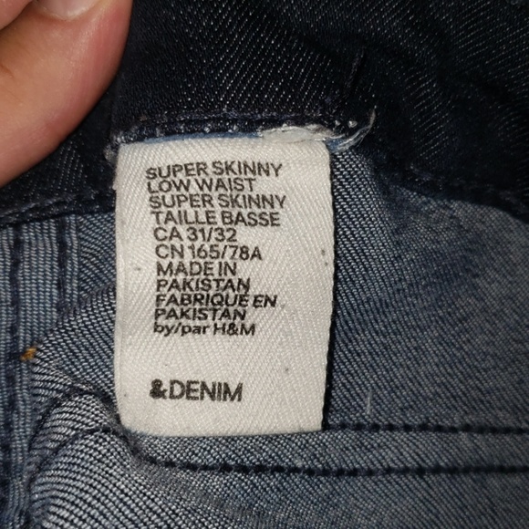 Super skinny low waste denim jeans - Picture 3 of 3